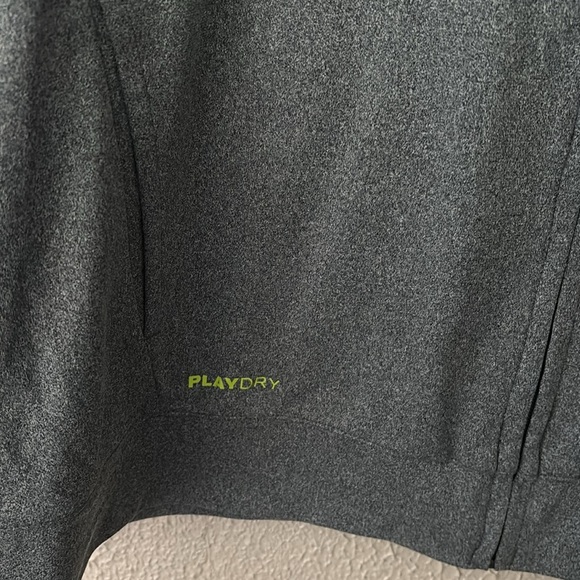 Mens Reebok NHL Hockey Chicago Blackhawks Full Zip Crew, Large, Gray - Picture 5 of 8